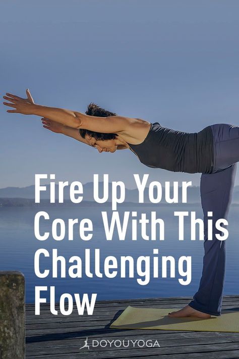 15-Minute Yoga Sequence To Fire Up Your Core #yoga #fitness #corestrength Yoga Core Strengthening, Core Yoga, Yoga Poses For Core Strength, Core Yoga Sequence, Yoga Core Sequence, Yoga Moves For Core Strength, Yoga Flow Sequence Core, Yoga Strong Core, Restore Yoga Sequence