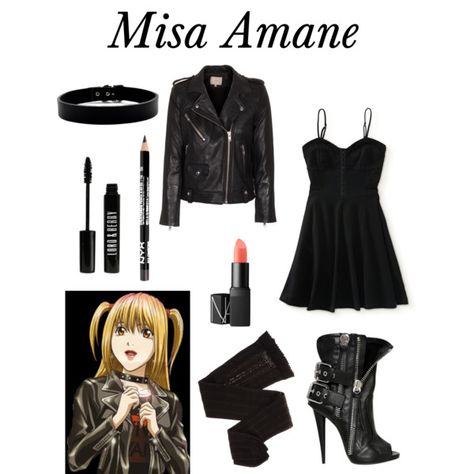 Misa Amane Outfits Inspired, Misa Amane Outfit Ideas, Misa Amane Style Outfits, Misa Amane Outfit Inspired Clothes, Misa Amane Clothes, Misa Outfit Ideas, Misa Inspired Outfit, Misa Amane Outfit Inspired, Misa Amane Fashion