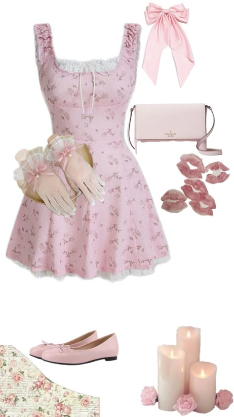 Fashion Outfits Girly, Soft Core Outfits, Coquette Outfit, Outfit Birthday, Cute Outfit Ideas, Trendy Outfits For Teens, Kawaii Fashion Outfits, Prom Dress Inspiration, Princess Outfits