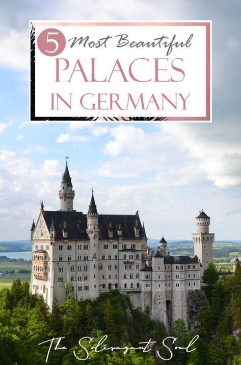 5 most beautiful palaces in Germany - The Solivagant Soul Fussen Germany, Germany Itinerary, Germany Travel Destinations, Things To Do In Germany, Germany Travel Guide, Germany Photography, Visit Germany, Travel Germany, European Destinations