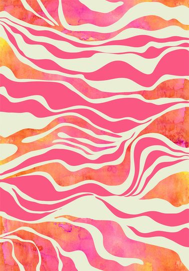 Pattern Design Inspiration, Wavy Lines, Contemporary Wallpaper, Arte Inspo, Print Inspiration, Cute Patterns Wallpaper, Design Floral, Textile Patterns, Of Wallpaper