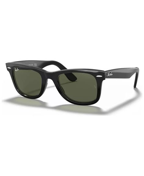 Ray-Ban - Sunglasses, RB2140 Original Wayfarer Classic, Ray Ban Wayfarer, Sunglass Hut, Unisex Sunglasses, Square Frame, Sunglasses Shop, Ray Ban Sunglasses, Signature Logo, Square Frames