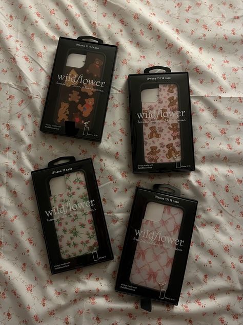 Aesthetic Wildflower Case, Wildflower Cases Aesthetic, Wild Flower Case, Salem Mitchell, Casetify Cases, Monkey Crafts, Wildflower Phone Cases, Handmade Scrunchie, Earbuds Case