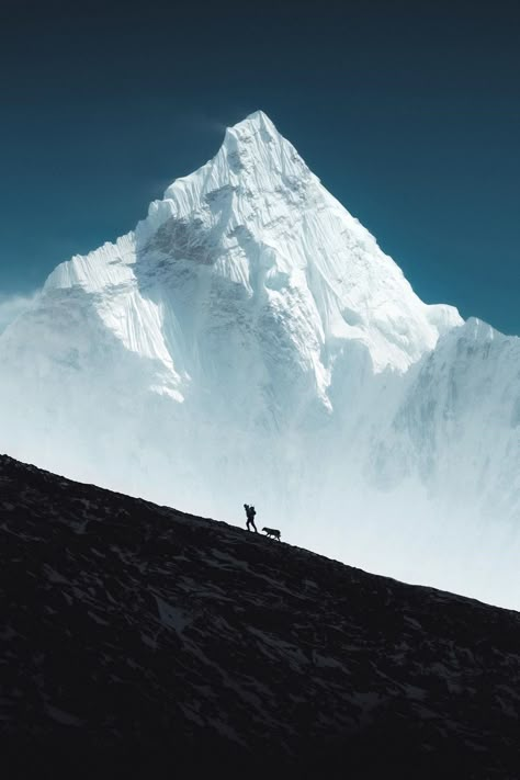 climbingtogetherbychris Mountain Images, Everest Base Camp Trek, Mountain Photography, Beautiful Mountains, Mountaineering, Beautiful Views, Beautiful Landscapes, Iceland, Mount Everest