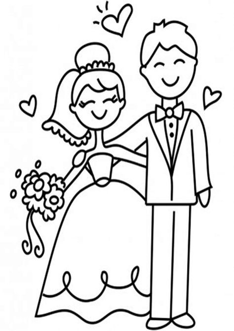 TULAMAMA PRINTS Drawing Bride And Groom, Wedding Coloring Sheets Free Printable, Wedding Coloring Book Printable Free, Wedding Coloring Pages Free Printable, Bride And Groom Coloring Pages, Wedding Coloring Sheets, Bride Coloring Pages, Bride And Groom Drawing, Bride And Groom Clipart