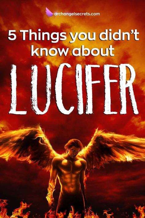 Is Lucifer An Archangel – 5 Things You Didn’t Know - Archangel Secrets Michael And Lucifer, Seven Archangels, Meditation Methods, Male Witch, Spiritual World, The Fallen Angel, Evil World, Why Jesus, Christian Devotions