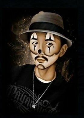 Gangster Clown Costume, Laugh Now Cry Later Makeup, Cholo Clown Makeup Men, Smile Now Cry Later Makeup, Chicano Clown Makeup Men, Cholo Makeup, Clown Makeup Boy, Cholo Clown, Clown Makeup Chicano