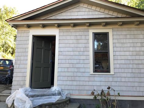 White Cedar Shake Siding, French Beach House, Cedar Siding Exterior, Vermont Farmhouse, Cedar Shake Siding, Eastern White Cedar, Gros Morne, French Beach, Shingle House