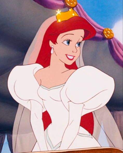 The Little Mermaid 1989, Little Mermaid, The Little Mermaid, Ariel, Mermaid, Wedding Dress