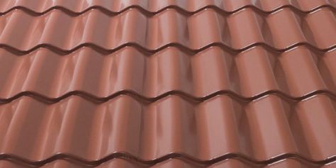 Stile Spanish Tile - Metal Tile Roof System - Best Buy Metals Metal Tile Roof, Tile Roofing Ideas, Spanish Roof, Steel Roofing Sheets, Modern Southwest Decor, Spanish Tile Roof, Metal Roof Panels, Metal Roof Tiles, Tiny House Company