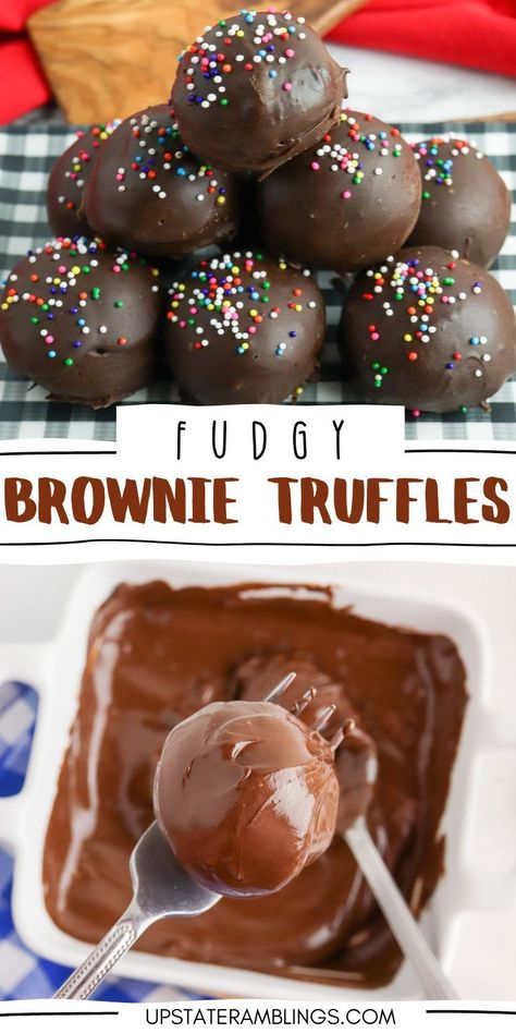 Fudgy Brownie Truffles Chocolate Dipped Brownie Bites, Frosted Brownie Bites, Mini Brownie Bites Christmas, Brownie Cake Balls, 2 Bite Brownie Recipe, Brownie Balls Easy, Chocolate Finger Desserts, Brownie Dessert Ideas, Cake Pops Brownie