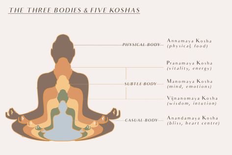 Read through our blog about the three bodies and five koshas. The 5 Koshas, The Koshas, 5 Koshas Yoga, Koshas Yoga, 5 Koshas, Yamas And Niyamas, Pranayama Techniques, Body Wisdom, Yoga Themes