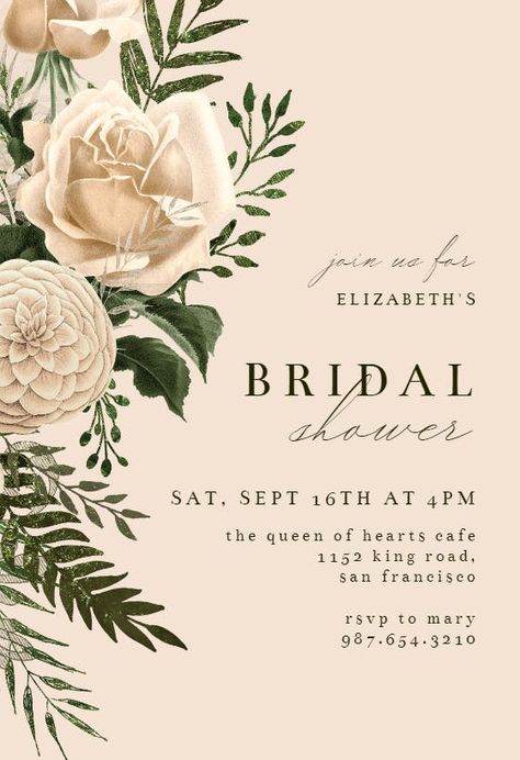 Engagement Party Invitations Template, Engagement Poster Design, Engagement Card Design Invitation Ideas, Wedding Card Ideas Invitations, Engagement Cards Ideas, Engagement Cards Ideas Invitations, Engagement Card Ideas, Engagement Card Design, Cream Wedding Bouquet