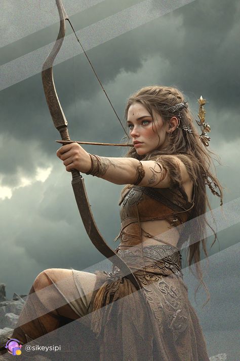 #VikingArmor #ShieldmaidenCourage #VikingArt💥 https://buysnap.tech/sikeysipi 💥Feel the determination of a Viking shieldmaiden clad in armor, embodying resilience and courage. Perfect for fans of historical warriors and empowering female figures. #VikingArmor #ShieldmaidenCourage #WarriorSpirit #NorseHistory #FemaleEmpowerment Warrior Woman Drawing, Amazon Warrior Art, Warrior Viking Woman, Viking Archer Art, Viking Archer Woman, Elvish Archer Female, Celtic Warrior Princess, Viking Shieldmaiden, Woman Warriors