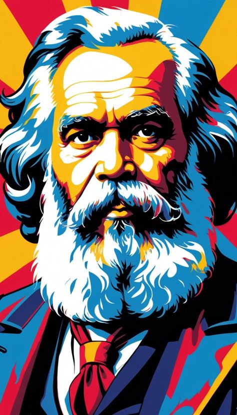 Karl Marx Wallpaper, Karl Marx Art, Che Guevara Tattoo, Flyers Ideas, Che Guevara Art, Revolution Art, Pop Art Images, Art Hippie, Iphone Dynamic Wallpaper