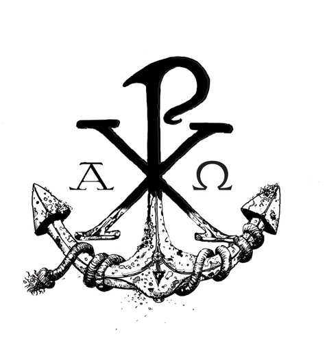 My Chi Rho anchor design Chi Rho, Anchor Design, Buzzfeed, Design