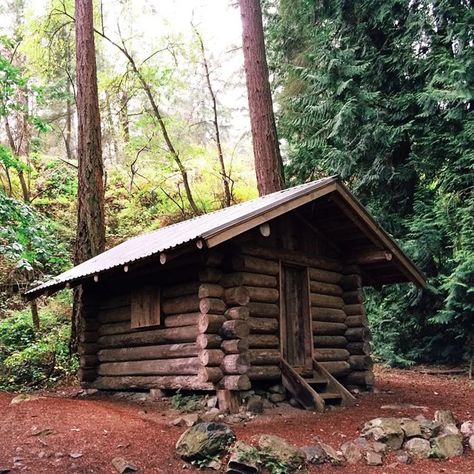 Houses Outside, Winter Cabins, Eco Construction, How To Build A Log Cabin, Little Cabin In The Woods, Log Cabin Rustic, Small Log Cabin, Off Grid Cabin, Country Cottage Decor