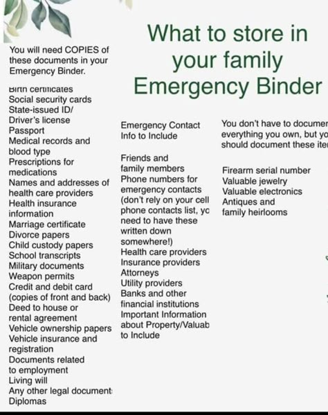 Emergency Preparedness Binder, Life Organization Binder, Family Emergency Binder, 1000 Lifehacks, Survival Skills Emergency Preparedness, Organization Binder, Estate Planning Checklist, Family Binder, Emergency Binder