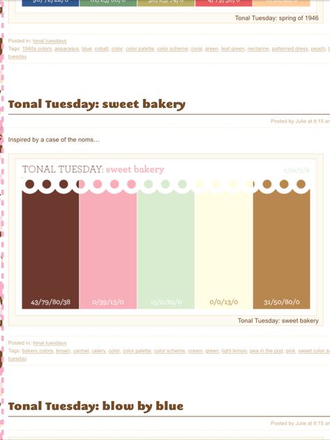 Cake Shop Color Palette, Cake Colour Palette, Bakery Brand Color Palette, Bakery Moodboard Color Palettes, Bakery Color Palette Colour Schemes, Bakery Color Schemes, Baking Color Palette, Bakery Logo Color Palette, Color Palette For Bakery