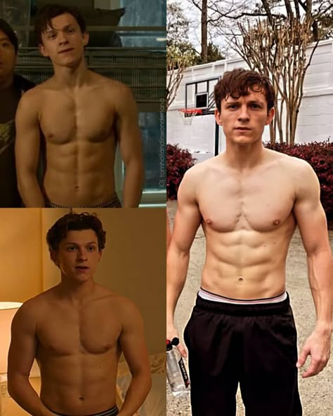 David's here on Instagram: “Homecoming / Far From Home / No Way Home 💪🏼 - - - - - - - - - - - - - #tomholland #tomholland2013 #tom #holland #spidermanhomecoming…” Tom Holland Body Shape, Tom Holland Homecoming, Tom Holland No Way Home, Tom Holland Abs, Jamie Reagan, Jennifer Lopez Videos, Best Marvel Movies, Jungkook Background, Funny Tom