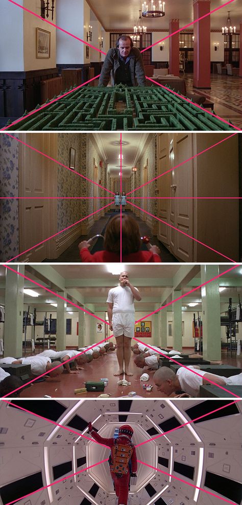 Full Frame Photography, Composition In Movies, Film Composition Cinematography, Movie Landscapes, Movie Composition, Stanley Kubrick Photography, Composition Cinematography, Storyboard Film, Stanley Kubrick Movies