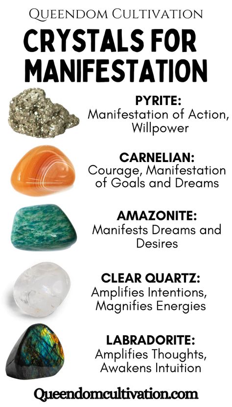 Crystals for Manifestation Manifest Crystal, Vibration Quotes, Raising Vibration, Organza Jewelry, Crystals Meanings, Gemstones Chart, Crystal Healing Chart, Witch Tips, Crystals For Manifestation