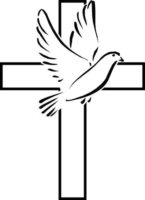 Holy Spirit Dove Clip Art | 28 holy spirit dove pictures free cliparts that you can download to ... Small Dove Tattoos, Dove Tattoo Design, Cross Clipart, Cross Drawing, Holy Spirit Dove, Dove Pictures, Clip Art Library, Background Clipart, Free Clipart Images