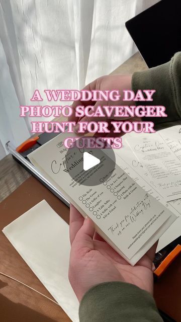 281K views · 8.4K likes | RAECHEL | MICHIGAN PHOTOGRAPHER on Instagram: "a wedding day photo scavenger hunt, just a little something to get a few more photos and live your wedding day through you guests perspective ☀️

I have the template for this linked in my bio 🤍" Wedding Instagram Scavenger Hunt, Wedding Guest Photo Scavenger Hunt, Wedding Photo Scavenger Hunt, Picture Scavenger Hunt Photo Challenges, Wedding Scavenger Hunt, Photography Scavenger Hunt, Photo Scavenger Hunt, Scavenger Hunt, Live For Yourself