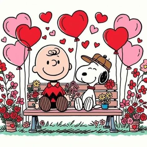 Snoopy Valentine's Day, Valentine Cartoon, Snoopy Valentine, Valentines Day Drawing, Snoopy Cartoon, Valentine Postcards, Charlie Brown Peanuts, Cute Animals Images, Animals Images