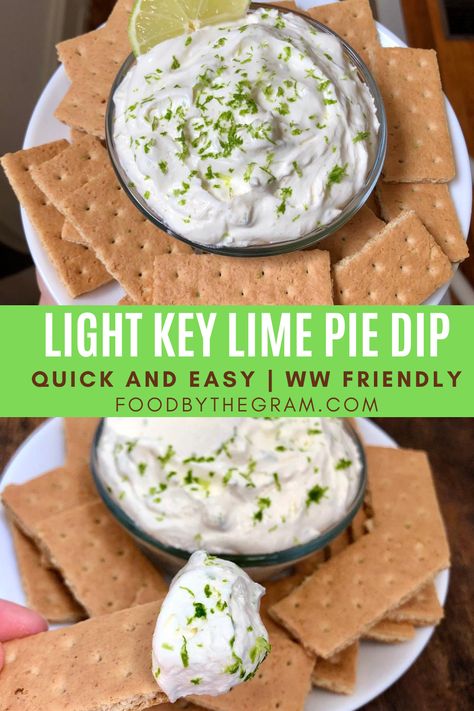 Key Lime Dip, Key Lime Pie Dip, Key Lime Bundt Cake, Key Lime Yogurt, Healthy Key Lime Pie, Low Sugar Muffins, Pie Dip, Yogurt Dessert, Lime Recipes