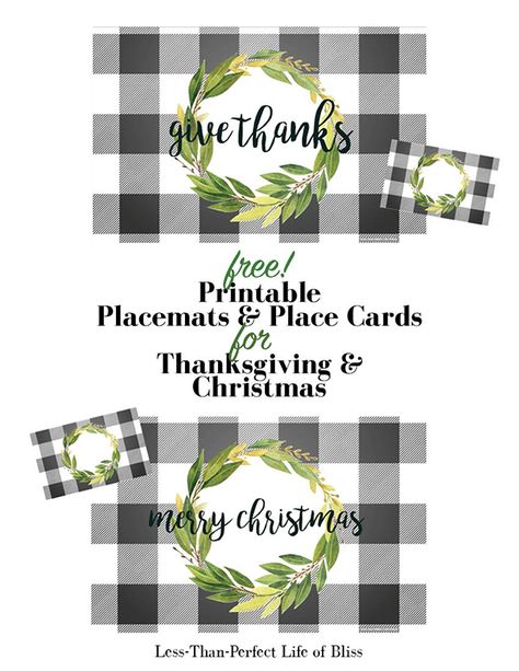 Free Printable Placemats & Place Cards for Thanksgiving & Christmas! | Less Than Perfect Life of Bliss | home, diy, travel, parties, family, faith Cookies Christmas Packaging, Christmas Seating Cards, Printable Cookies, Cards For Thanksgiving, Christmas Cards Photography, Printable Placemat, Printable Place Cards, Thanksgiving Place Cards, Christmas Cards Kids