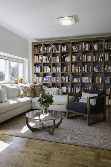 Home Library Rooms, Home Library Design, Home Libraries, Dream House Interior, Decor Home Living Room, A Living Room, Home Library, Book Shelf, Home Room Design