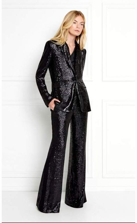 Rachel Zoe Rachel Zoe Rixey Fluid Sequin Blazer Sequin Blazer Outfit, Glitter Suit, Fancy Jumpsuit, Sequin Suit, Blazer Suit Women, Fall Fashion Trends Women, Sequin Pants, Sequin Blazer, Blazer Outfits