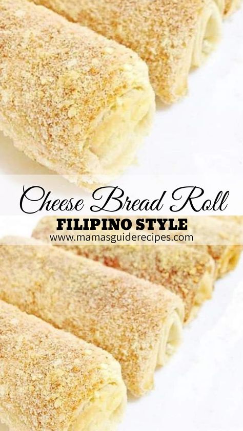 You searched for Cheese bread - Mama's Guide Recipes Filipino Bread Recipe, Pagkaing Pinoy, Ensaymada Recipe, Bread Roll Recipe, Cheese Bread Rolls, Filipino Bread, Pandesal Recipe, Spanish Bread, Pinoy Dessert