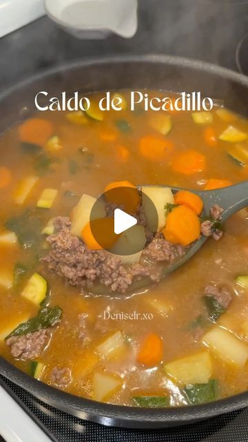 Picadillo Soup Recipe, Picadillo Recipe Mexican Soup, Dinner Ideas Soft Food, Sopas Mexican, Picadillo Mexicano, Picadillo Recipe Mexican, Comida Mexicana Ideas, Caldo Recipe, Picadillo Recipe