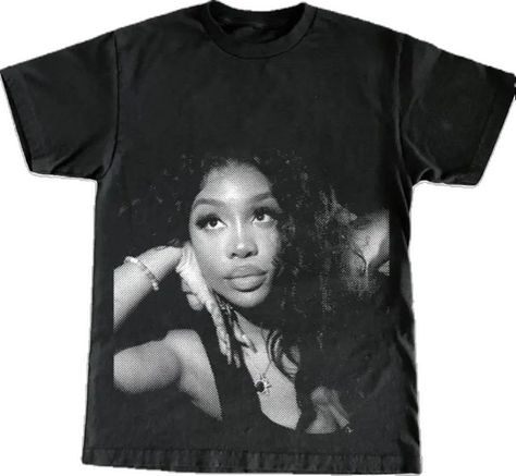 Sza Shirt Outfit, Sza Looks, Sza Graphic Tee, Sza Fits, Sza Graphic, Sza Merch, Sza Shirt, Ahs Style, Girl Essentials