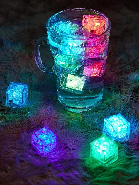 Multicolor Collar Plastic Embellished Lighting & Lamp Glow Party Centerpieces, Neon Pool Party Ideas, Vaporwave Party, Glow Party Food, Neon Themed Party, Plastic Lighting, Glow Party Decorations, Glow Theme Party, Glow In Dark Party