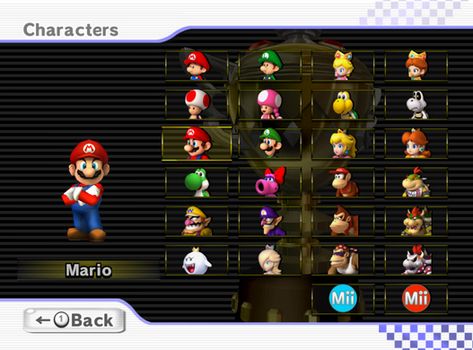 How to Unlock All Characters in Mario Kart Wii -- via wikiHow.com Mario Cart Wii, Wii Characters, Mario Kart Characters, Mario Kart Wii, Hulk Character, Circus Characters, Illustration Studio, Kawaii Manga, Character Types