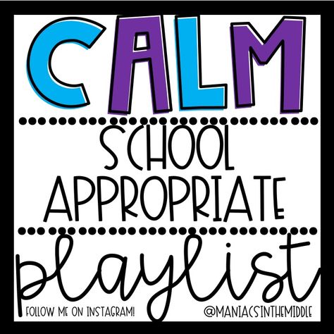 Classroom Playlist, Teaching Classroom Management, Classroom Management Tool, Beginning Of Year, Class Management, Middle School Classroom, Classroom Behavior, Classroom Technology, New Classroom