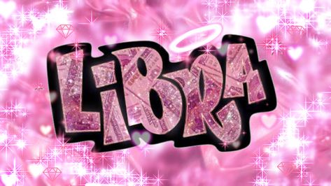 Libra Bratz, Libra Logo, Bratz Font, Aesthetic Covers, 2000s Baby, Baddie Vibes, Goals Inspiration, Graphic Designs, Colorful Pictures