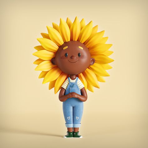 Sunflower, Diego Saavedra on ArtStation at https://www.artstation.com/artwork/PolaE4 Sketch Ideas, Sunflower, Sketch, Novelty Christmas, Christmas Ornaments, Holiday Decor, Instagram, Art