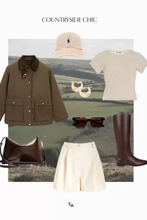 Loving these neutral and warm tones for countryside chic inspired fall outfits! These riding boots are a classic must-have for fall and winter oufits. Tap to shop! Countryside Chic Outfit, Countryside Outfits Women, Riding Boots Outfit 2024, Riding Boots Outfit Winter, Riding Boots Outfit Fall, English Countryside Outfit, Winter Riding Outfits, English Country Style Outfits, Riding Boots Outfit