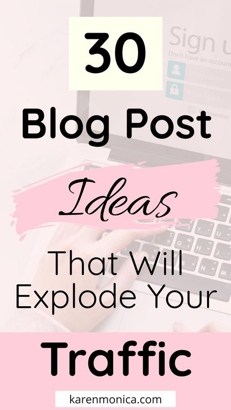 Blog Post Ideas To Explode Traffic https://karenmonica.com/blog-post-ideas-to-drive-traffic-to-your-blog/ Diy Blog Post Ideas, Blogging In 2023, Blog Post Ideas For Writers, Life Style Content Ideas, Girl Blogging Aesthetic, Mom Blog Post Ideas, Blogging Ideas Topics, Blog Writing Ideas, Blog Article Ideas