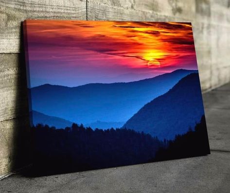 Small Canvas Paintings, Canvas Painting Tutorials, Easy Canvas Art, Canvas Painting Designs, Landscape Art Painting, Painting Workshop, Small Canvas Art, Nature Art Painting, Sunset Painting