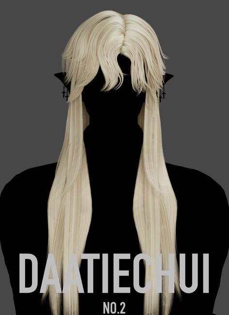 DAATIECHUI Hair 2 | Patreon Sims Long Hair Male, Sims 4 Cc Half Dyed Hair, Sims 4 Male Hair Ponytail, Sims 4 Men Hair Black, Sims 4 Draco Malfoy, Sims 4 Cc Male Long Hair Alpha, Ts4 Cc Hair Alpha Men, Sims 4 Men Long Hair, Sims 4 Cc Patreon Alpha