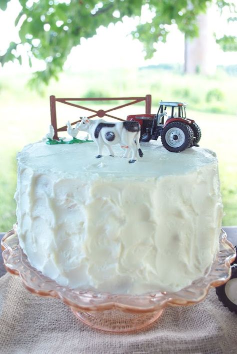 Farm Birthday Cake, Ideas For Birthday Cake, Yummy Cake Recipes, Farm Birthday Cakes, Country Picnic, Birthday Cake For Husband, Cake For Husband, Funny Birthday Meme, Farm Themed Birthday Party