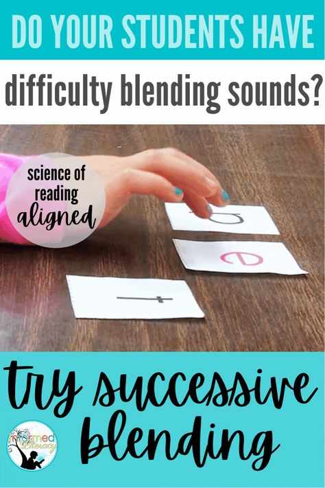 Blending Sounds Activities, Practice Blending Sounds For Reading- Cvc Words, Blending Sounds, Phonemic Awareness Activities, Reading Specialist, Struggling Students, Phonics Kindergarten, Teaching First Grade, Reading Instruction