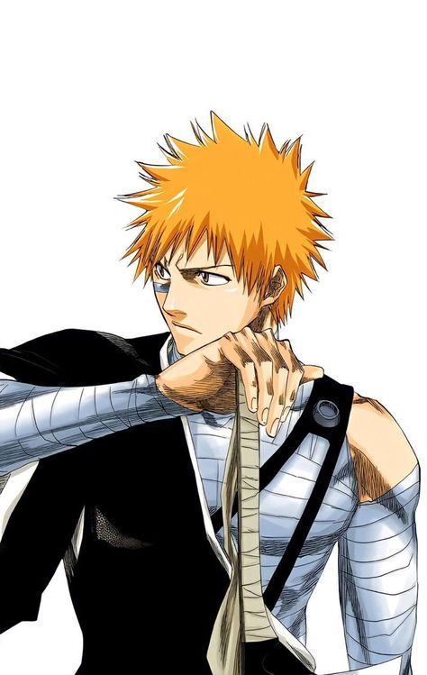 Ichigo Kurosaki Wallpaper, Ichigo Manga, Rukia Bleach, Bleach Anime Art, Kurosaki Ichigo, Ichigo Kurosaki, Bleach Characters, Bleach Art, Desenho Tattoo