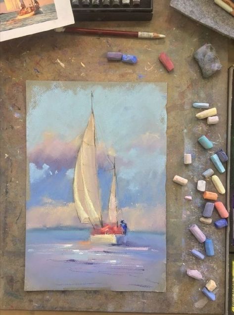 Chalk Pastel Art, Soft Pastels Drawing, Soft Pastel Art, Oil Pastels Painting, Arte Peculiar, Pastel Crayons, Pastel Artwork, Pastel Sec, Oil Pastel Paintings