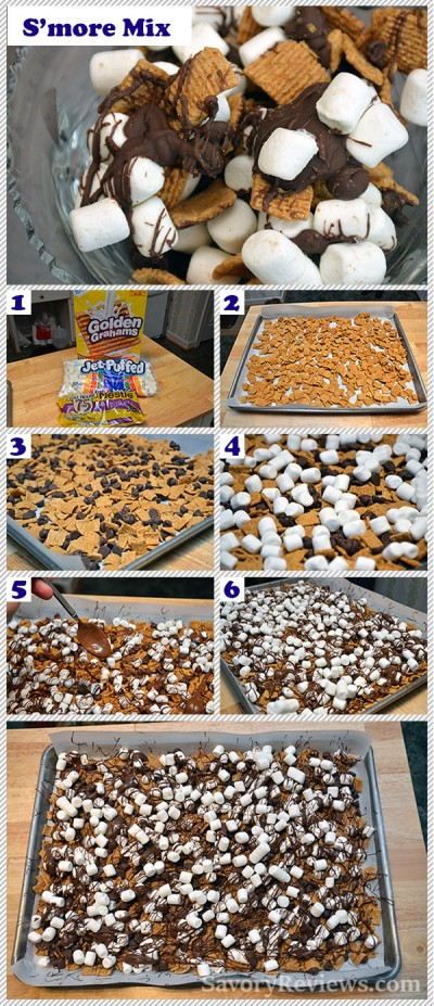 S’more Mix Recipe, S’mores Snack Mix Recipe, Smores Snack Mix Recipe, Smores Snacks, Trail Mix Recipes, Chocolate Bacon, Snack Mix Recipes, Baking Recipe, Chex Mix